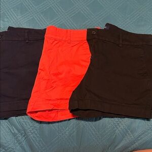 THREE pair of Nautical shorts
